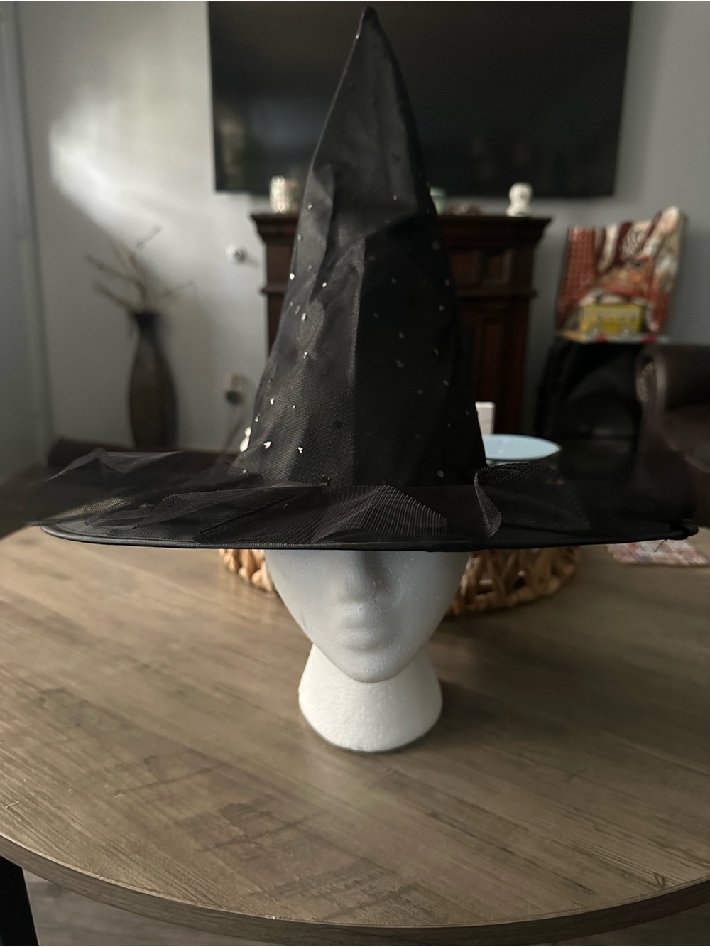 (15) Black Witch Hat for Halloween - Unbranded